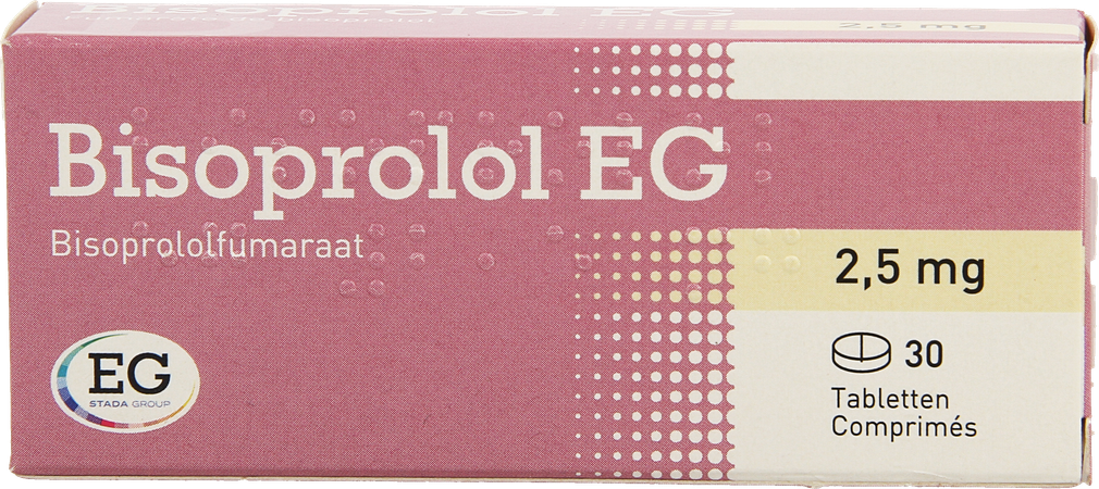 Bisoprolol EG Tabl 30X2,5Mg 1