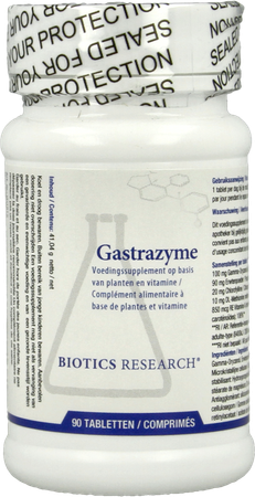 Gastrazyme Vit U Biotics Comp 90 7