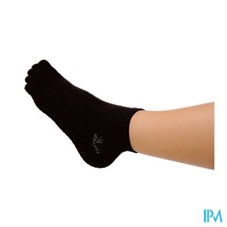 Sissel Pilates Sockx Katoen Zwart S/m T35-39