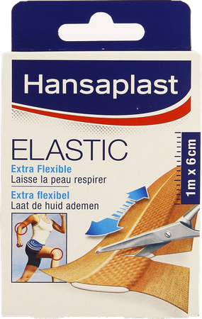 Hansaplast Elastic 1mx6cm 4