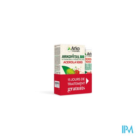 Arkovital Acerola 1000 Bio Comp 30 + Comp 15