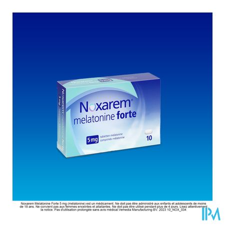 Noxarem Melatonine Forte 5mg Comp 10 1