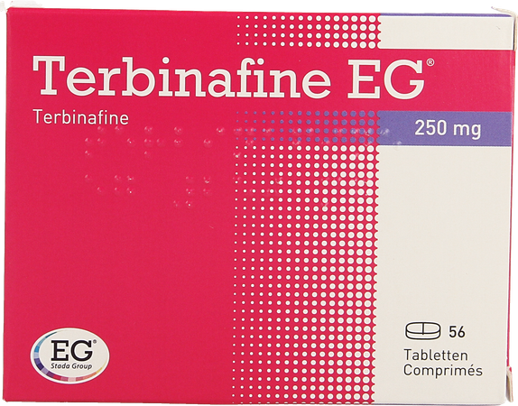 Terbinafine EG 250 Mg EG Tabl 56 X 250 Mg 1