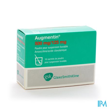 Augmentin Sach 16 X 500mg/125mg 4