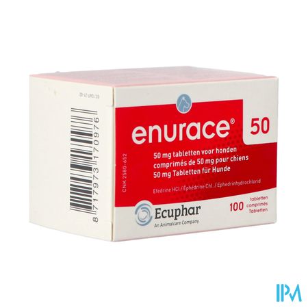 Enurace 50 50mg Chien Comp 100