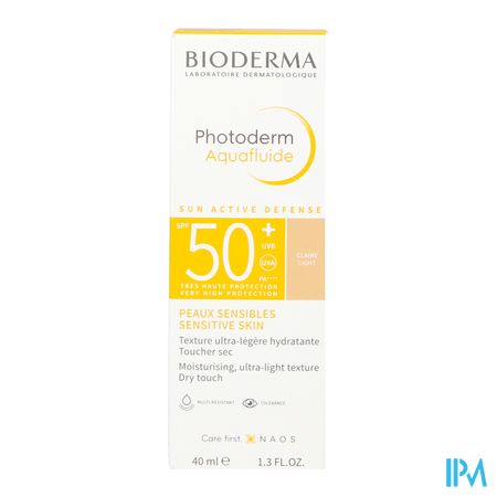 Bioderma Photoderm Aquafluide Spf50+ Clair 40ml 1