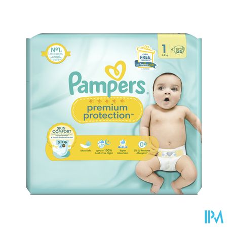 Pampers Premium Protection S1 26