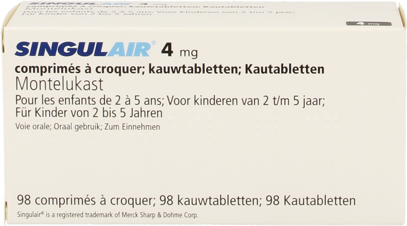 Singulair 4mg Kauwtabletten 98 3