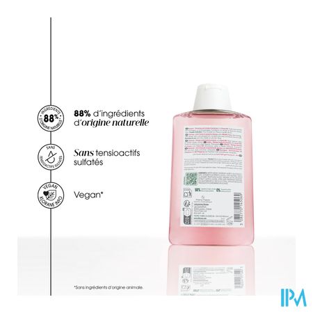 Klorane Capil. Sh Pioenroos Bio 100ml 11