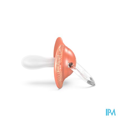 Suavinex Gold Soother Silicone Revers. +18m Orange 1