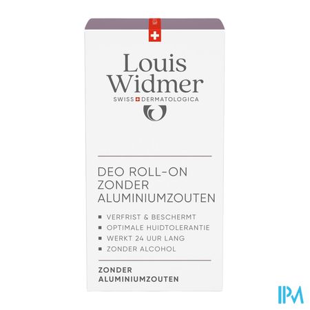 Widmer Body Deo Roll-on S/sels Aluminium Parf 50ml