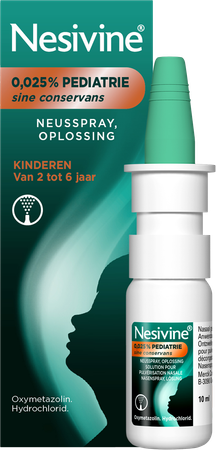 Nesivine 0,025% Sine Conserv Ped Spray Nas 10ml 4