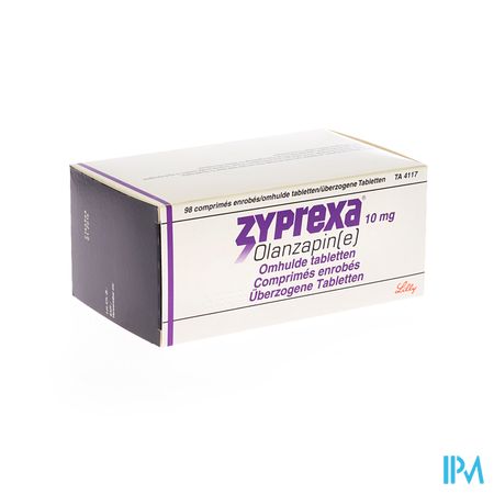 Zyprexa 10mg Omhulde Tabl 98 X 10mg