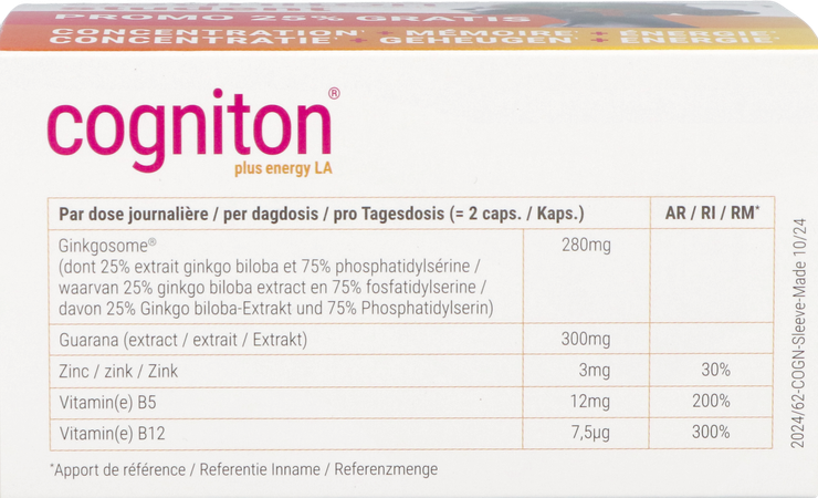 Cogniton Student Promo-25% Caps 90 5