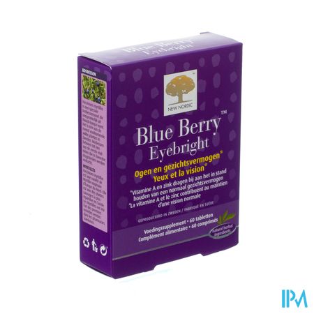 New Nordic Blue Berry Eyebright Comp 60