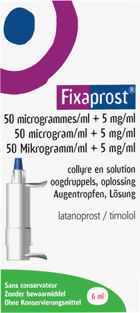 Fixaprost 50mcg/ml+5mg/ml Collyre Sol 6ml 1