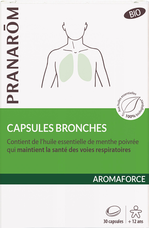 Pranarom Aromaforce Bio Bronches Caps 30 2