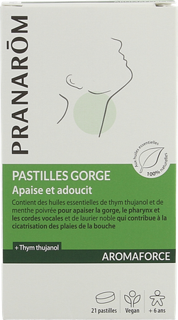Pranarom Aromaforce Keel Verzacht.zuigpast 21 3