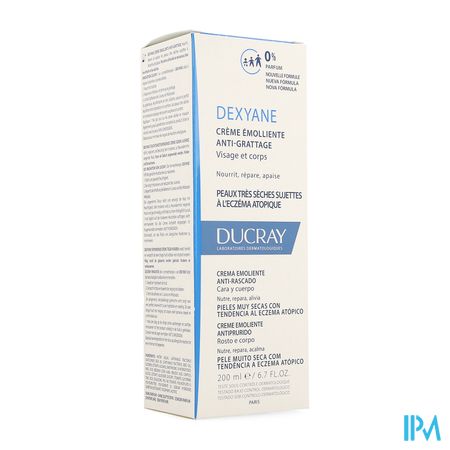 Ducray Dexyane Creme A/krab Verzachtend 200ml Nf