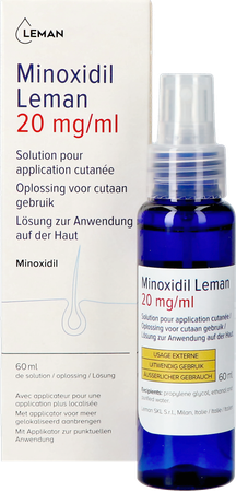 Minoxidil Leman 20mg/ml Opl Cutaan Gebruik 60ml 10