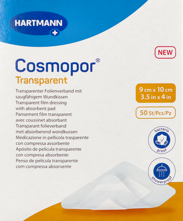 Cosmopor Transparent 9cmx10cm 50 9010531 4