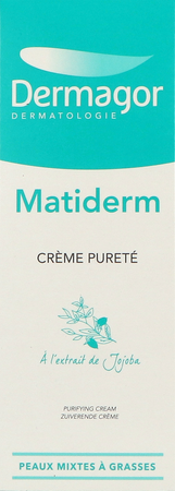 Dermagor Matiderm Reinigend Verzorging Creme 40ml 1