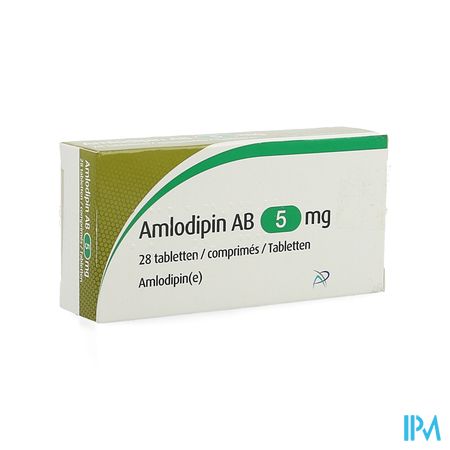 Amlodipin Ab 5mg Comp 28