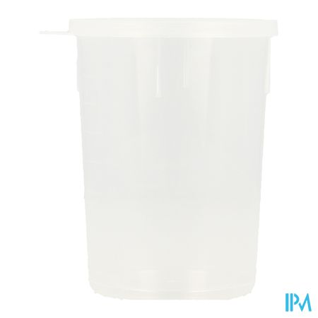 Pot Urine + Deksel N/st 200ml Vf-med 1