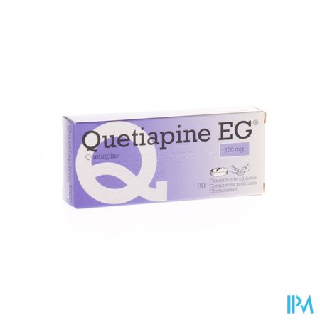 Quetiapine EG Comp Pell 30X100Mg 1
