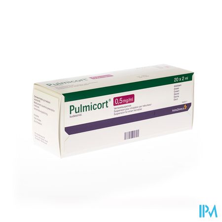 Pulmicort Susp Pour Neb. 0,50mg/ml 20x2ml