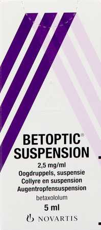 Betoptic Suspension Oogdruppels 5ml 1