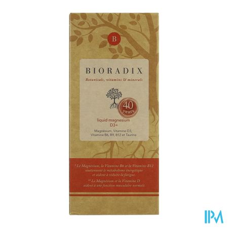 Bioradix - Magnesium D3+ Liquid 500ml 1