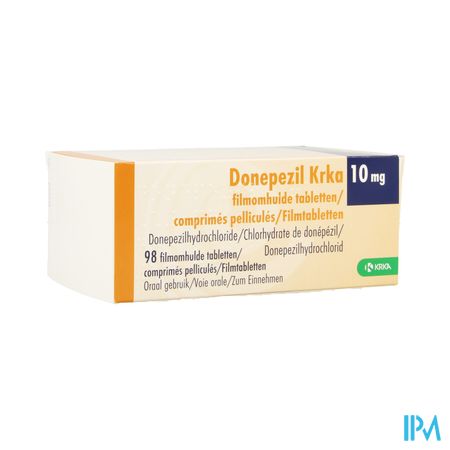 Donepezil Krka 10mg Filmomh Tabl 98 X 10mg