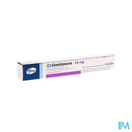 Genotonorm 12,0mg Goquick Sol Inj Stylo Preremp. 1 1