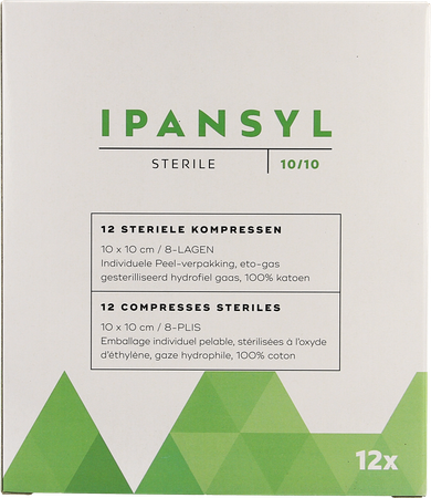 Ipansyl 5 Kp Ster 8pl 10,0x10,0cm 12 3