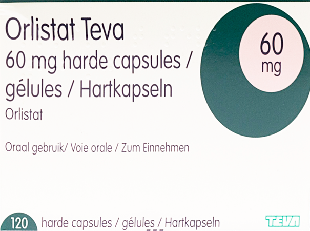 Orlistat Teva Harde Caps 120 X 60mg 6