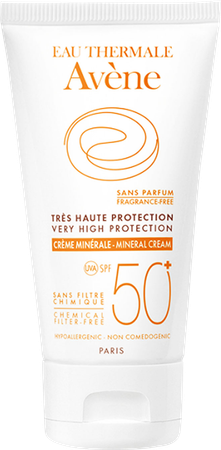 Avene Zonnecreme Minerale Z.hoge Besch.spf50+ 50ml 3