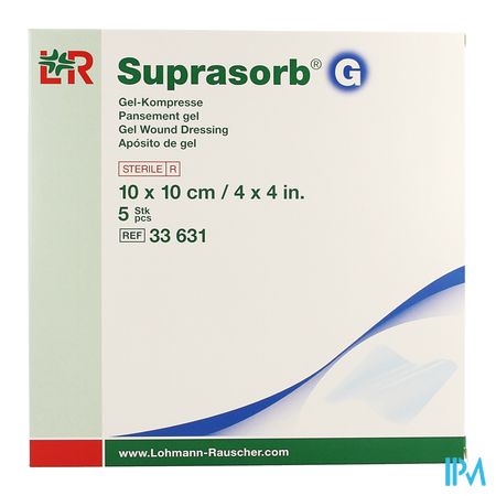 Suprasorb g Kompres New 10x 10cm 5 33631 4