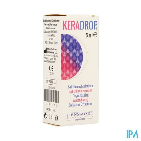 Keradrop Sol Ophtalm . Fl 5ml