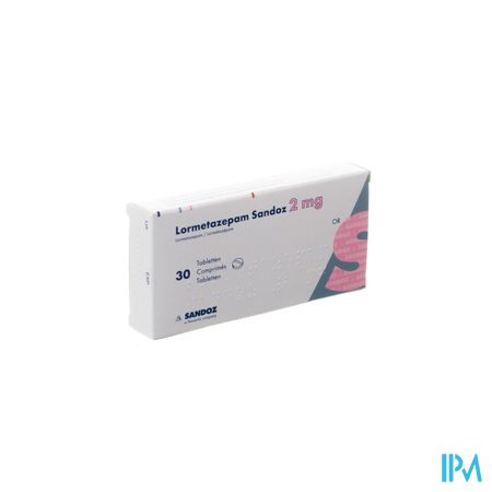 Lormetazepam Sandoz Comp 30 X 2mg