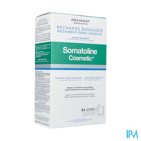 Somatoline Cosm. Windels Drainerend Hervullend Kit