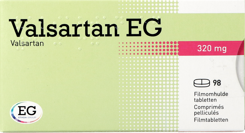 Valsartan EG 320 Mg Filmomh Tabl 98 X 320 Mg 2