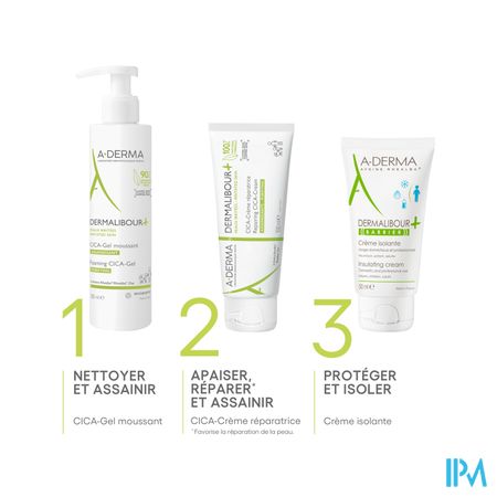 Aderma Dermalibour+ Cica Gel Moussant 100ml 10
