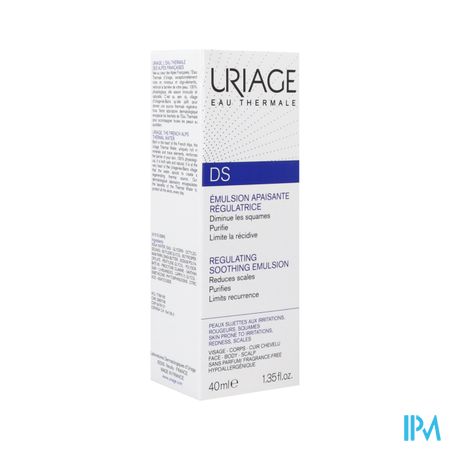 Uriage Ds Emuls Soin Regulateur Tube 40ml