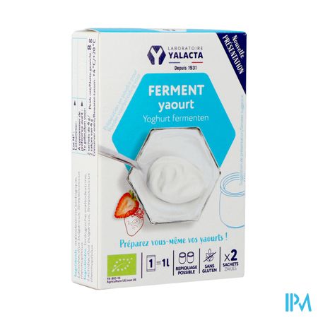 Yalacta Ferment Yoghurt Bio 2x4g