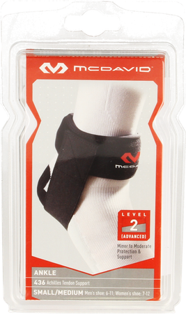 Mcdavid Achillestrap Black S/m 436 1