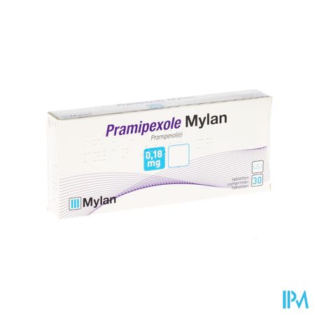 Pramipexole Viatris 0,18mg Tabl 30