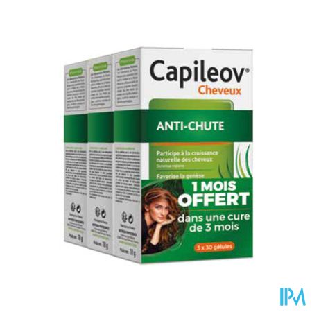 Capileov Anti Chute Tripack Caps 3 X 30 Promo
