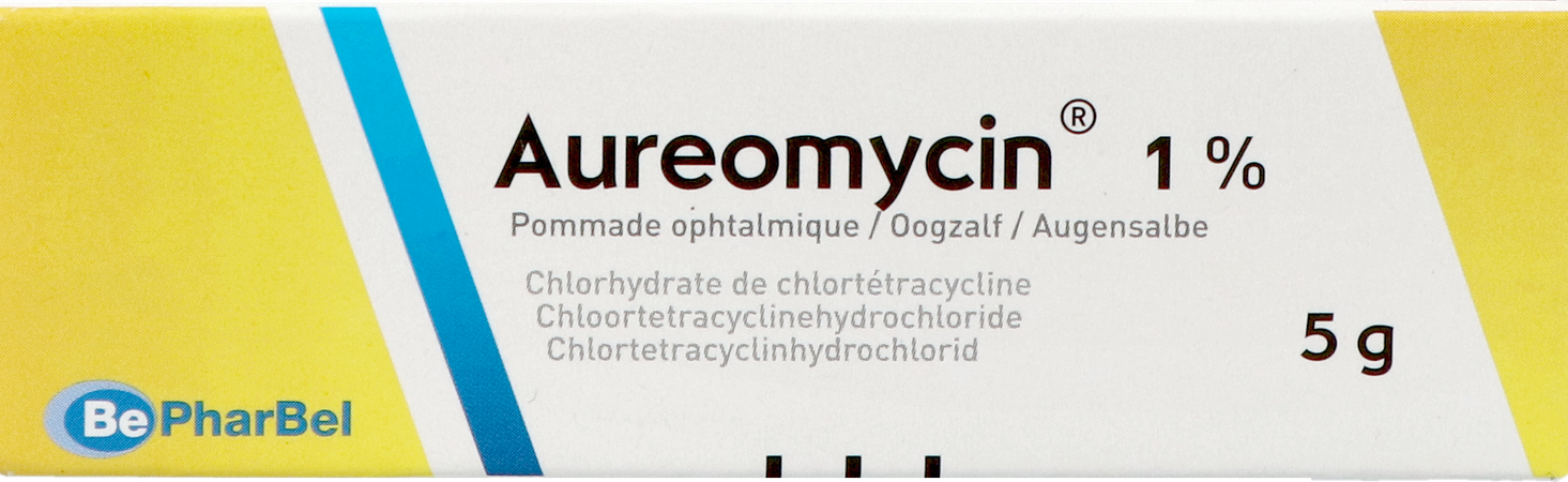 Aureomycine Ung Opht 1 X 5g 1% 2