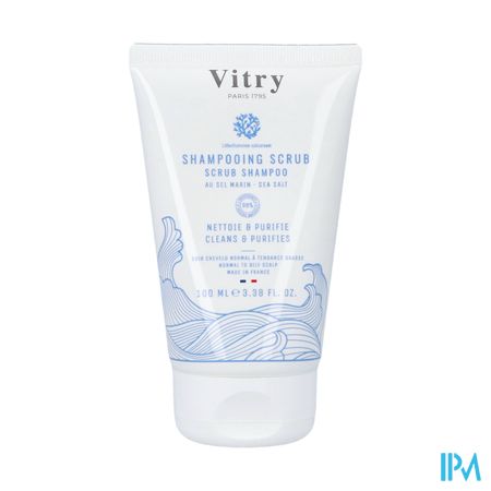 Vitry Les Essentiels Sh Scrub Sel Marin Tube 100ml